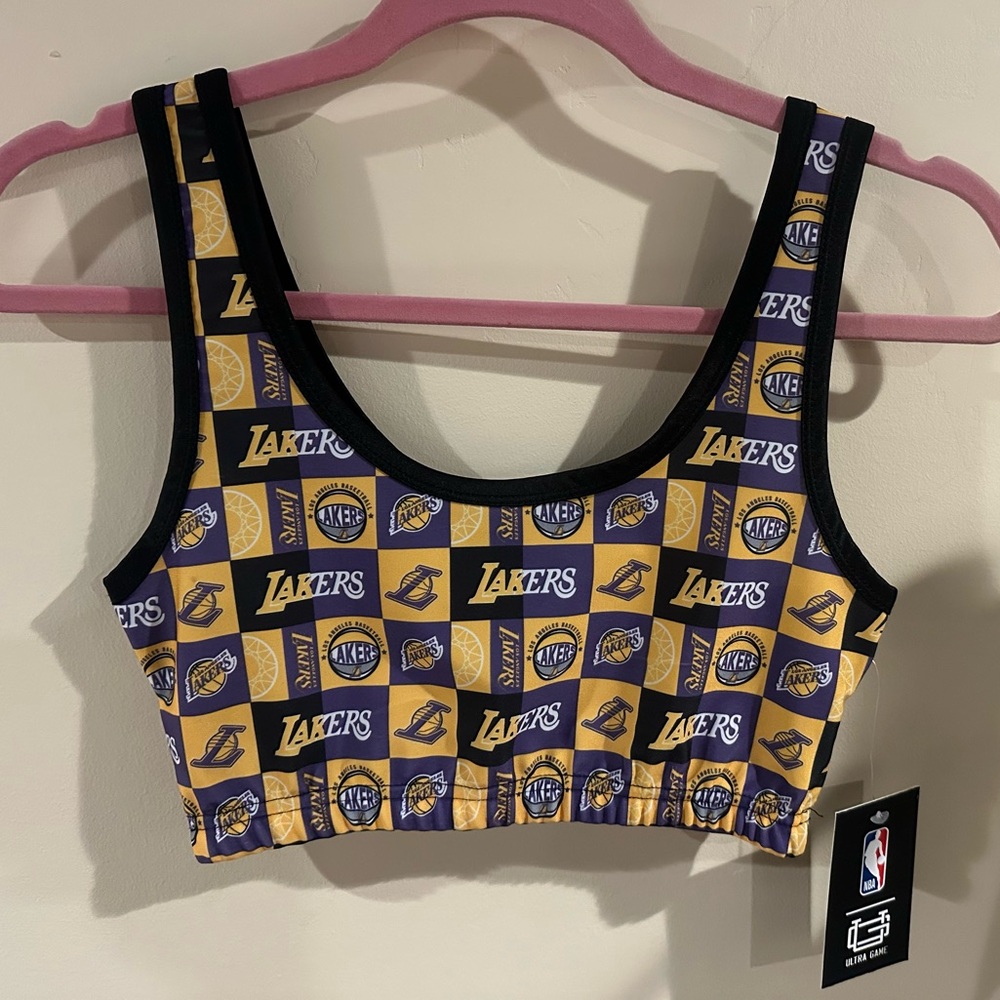 NWT NBA Los Angeles Lakers sports top